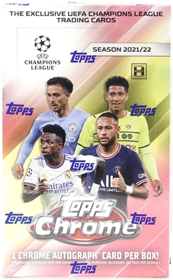 PAP 2021-22 Topps Chrome UEFA Soccer Hobby #9