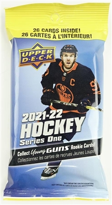 PAP 2021-22 Upper Deck Hockey Series One FAT Pack #2