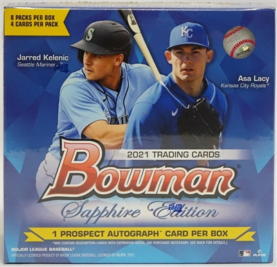 PAP 2021 Bowman Sapphire Baseball #10