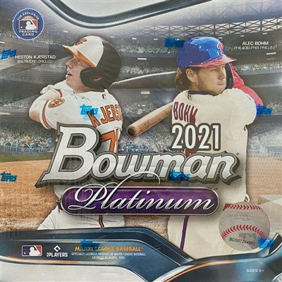 PAP 2021 Bowman Platinum Blaster Box #1