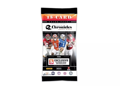 PAP 2021 Chronicles Draft Picks Football Value Pack #1