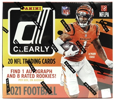 PAP 2021 Donruss Clearly  Football #9