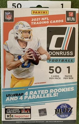 PAP 2021 Donruss Football Hanger Box #1 SUPER SALE