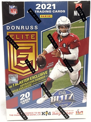 PAP 2021 Elite Football Blaster Box #1 SUPER SALE