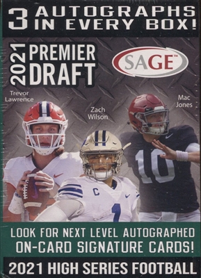 PAP 2021 Sage Premier Draft High Series Blaster Box #1 SUPER SALE