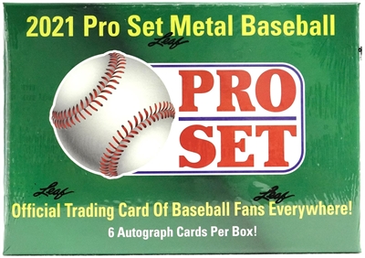 PAP 2021 Leaf Pro Set Metal Baseball Hobby Box #1