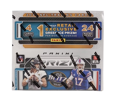 PAP 2021 Prizm Football Retail Pack #3 (Black and White Prizms)