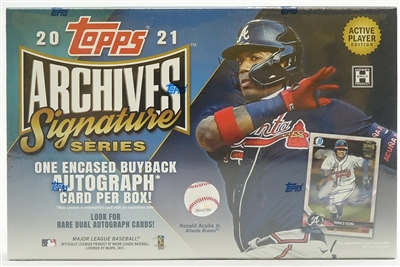 PAP 2021 Topps Archives Sig Series #3