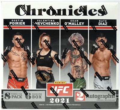 PAP 2021 UFC Chronicles Hobby #6 No DPP