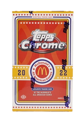 PAP 2022-23 Topp's Mcdonald's All American Chrome BK #4