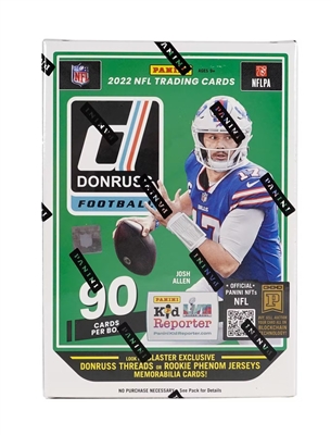 PAP 2022 Donruss Football Blaster Pack #3