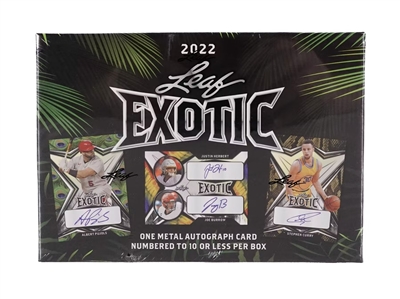 PAP 2022 Leaf Exotic Multi Sport Box #1