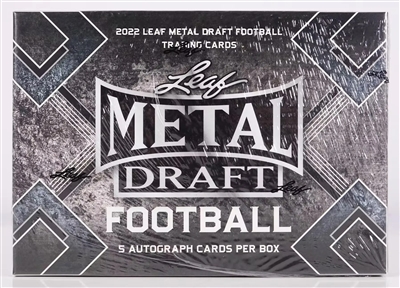 PAP 2022 Leaf Draft Picks Football Box #1