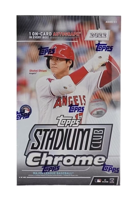 PAP 2022 Stadium Club Chrome Baseball #1