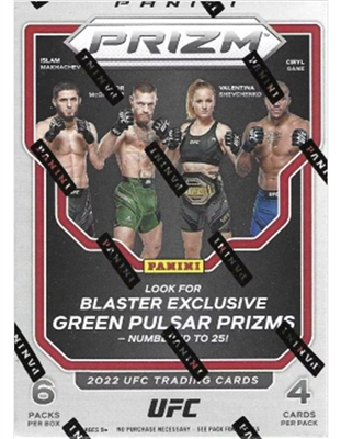 PAP 2022 UFC Prizm Blaster Pack #1