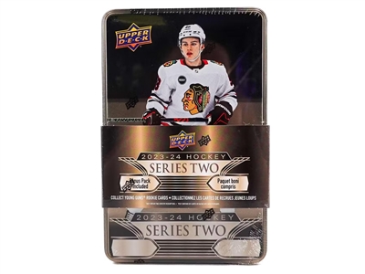PAP 2023-24 Upper Deck Hockey Series Two Tin Pack #2