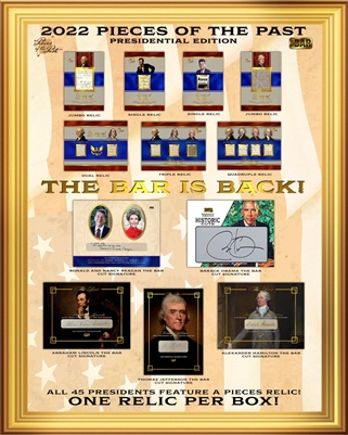 PAP 2023 PIECES OF THE PAST PRESIDENTIAL EDITION  Box #1