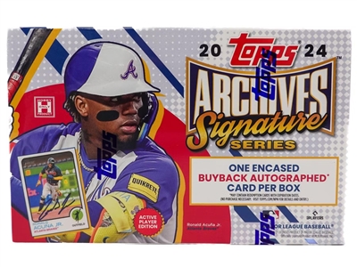PAP 2024 Topps Archives Sig Series Active #1