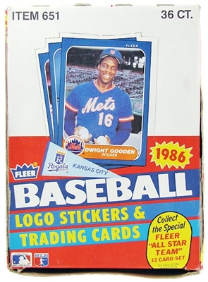 PAP 1986 Fleer Baseball #1