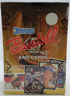 PAP 1987 Donruss Baseball #1