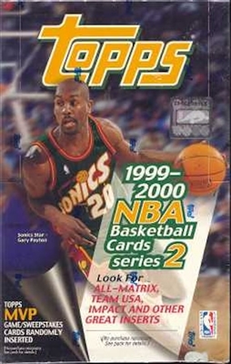 PAP 1999-00 Topps Series 2 Jumbo Basketball #1