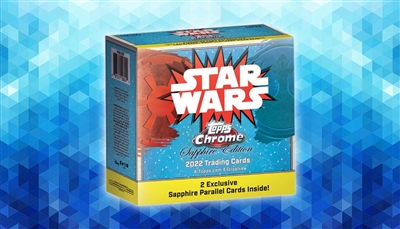 PAP Star Wars Topps Chrome Sapphire #7