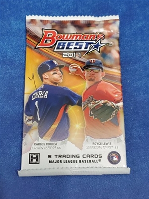 Dead Pack 2017 Bowmans Best Baseball