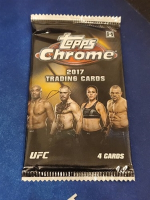 Dead Pack 2017 Topps Chrome UFC