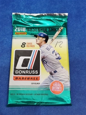 Dead Pack 2018 Donruss Hobby Baseball