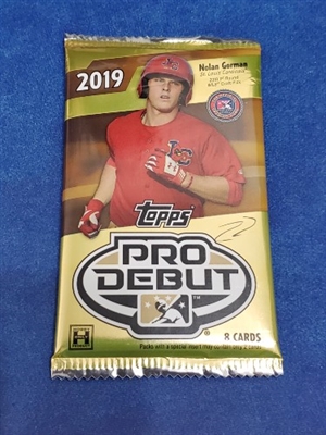 Dead Pack 2019 Topps Debut Baseball