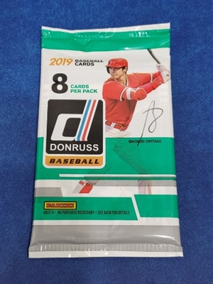 Dead Pack 2019 Donruss Hobby Baseball