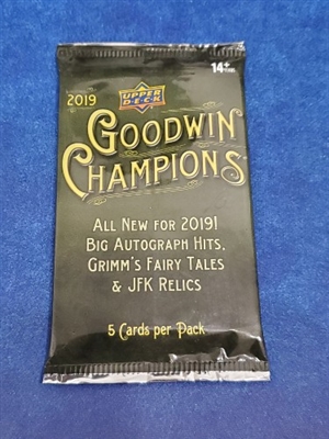 Dead Pack 2019 Goodwin Champions