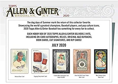 Dead Pack 2020 Allen & Ginters Baseball