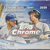 Dead Pack 2020 Topps Chrome Jumbo Baseball