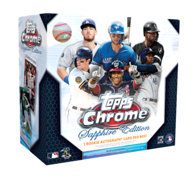 Dead Pack 2020 Topps Chrome Sapphire Baseball