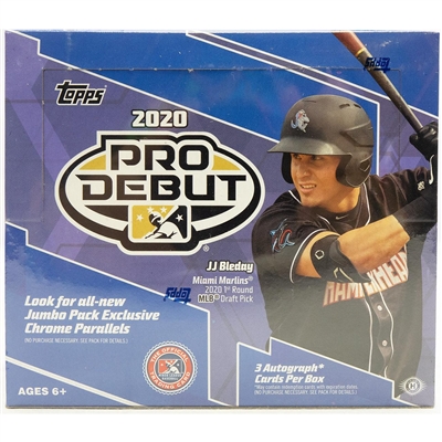 Dead Pack 2020 Topps Debut Jumbo Baseball