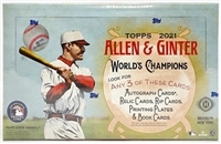 Dead Pack 2021 Allen & Ginters  Hobby Baseball