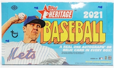 Dead Pack 2021 Topps Heritage Baseball