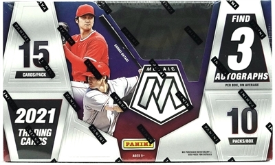 Dead Pack 2021 Mosaic Hobby baseball