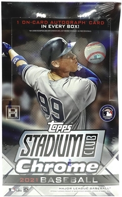 Dead Pack 2021 Stadium Club Chrome Baseball