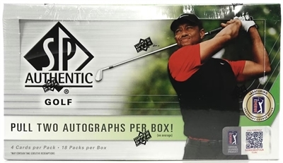 Dead Pack 2021 Upper Deck SP Authentic Golf