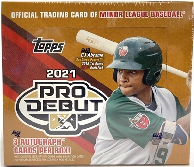 Dead Pack 2021 Topps Debut Jumbo Baseball