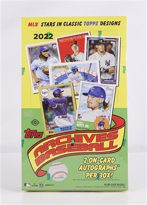 Dead Pack 2022 Topps Archives Baseball