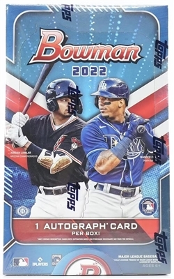 Dead Pack 2022 Bowman Baseball Hobby