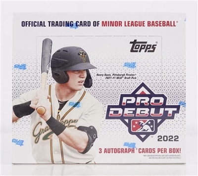 Dead Pack 2022 Topps Pro Debut Jumbo Baseball