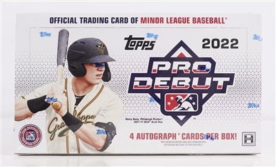 Dead Pack 2022 Topps Pro Debut Hobby Baseball