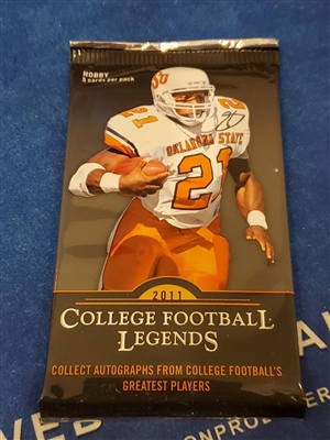 Dead Pack 2011 College Legends Football