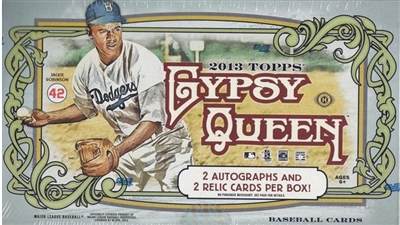 Fresh Pack 2013 Gypsy Queen Baseball SUPER SALE