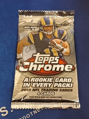 Dead Pack 2013 Topps Chrome Football