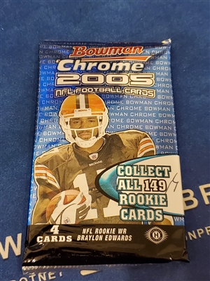 Dead Pack 2005 Bowman Chrome Football SUPER SALE